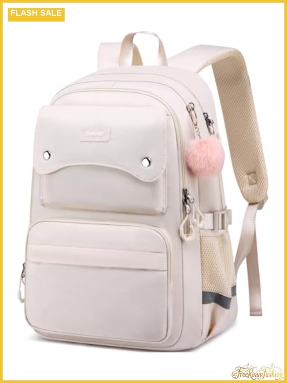 Lightweight Laptop Backpack 15.6 Inch Water Bottle Pocket for School Work Travel